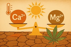 Лето и микроэлементы: как жара влияет на усвоение кальция и магния у каннабиса